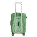 Aluminum Trolley Luggage Suitcase Plastic PP Luggage